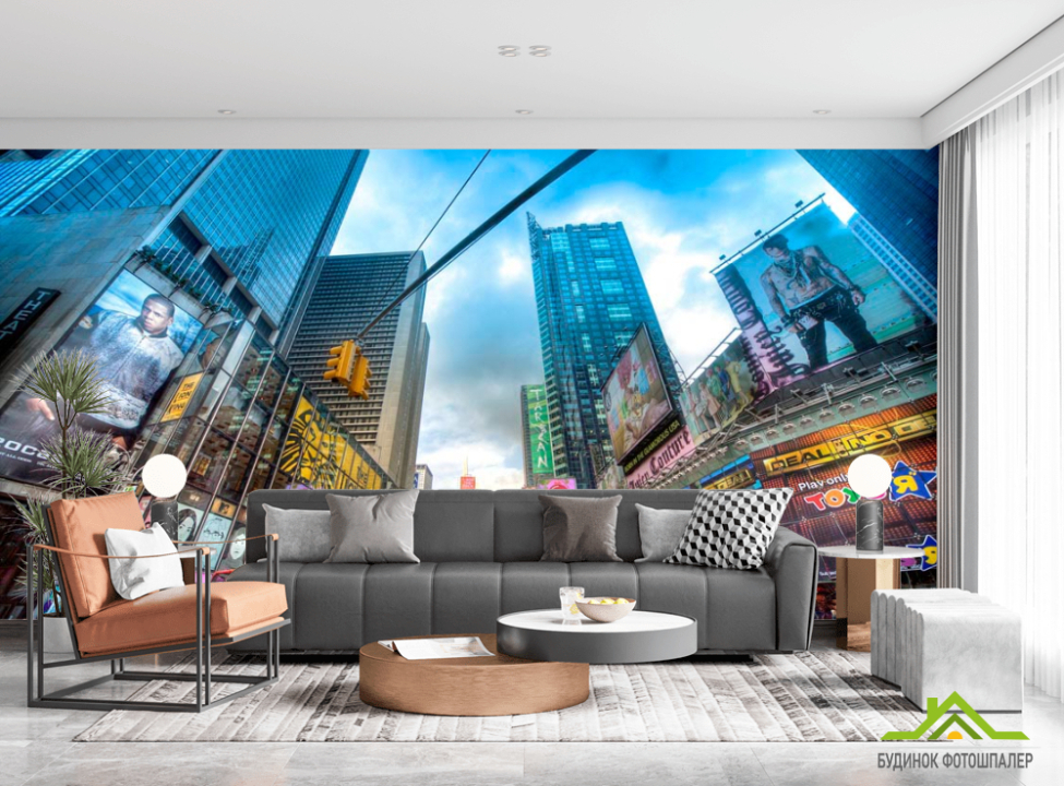 выбрать Фотошпалери Машини реклама Фотошпалери Місто на стіну
