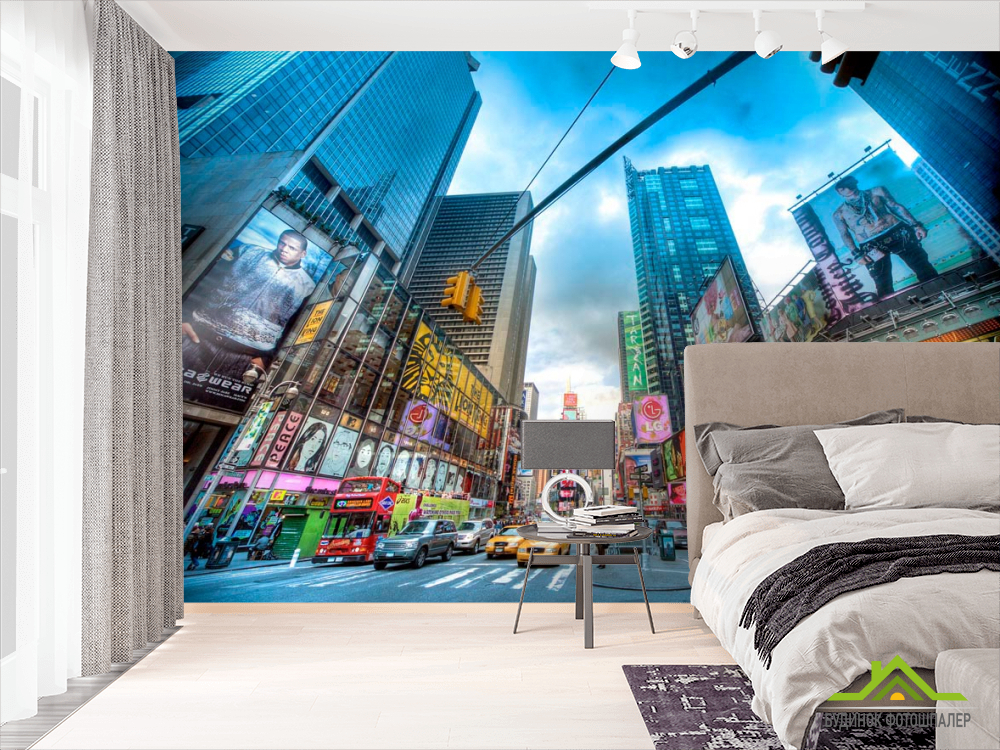 Фотообои Машины реклама