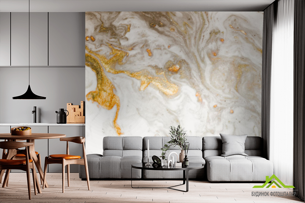 Фотошпалери золото