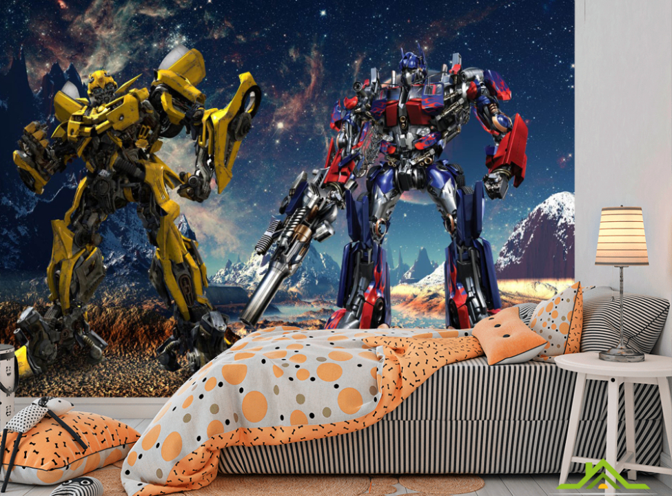выбрать Фотообои Космические трансформеры Фотообои в детскую на стену