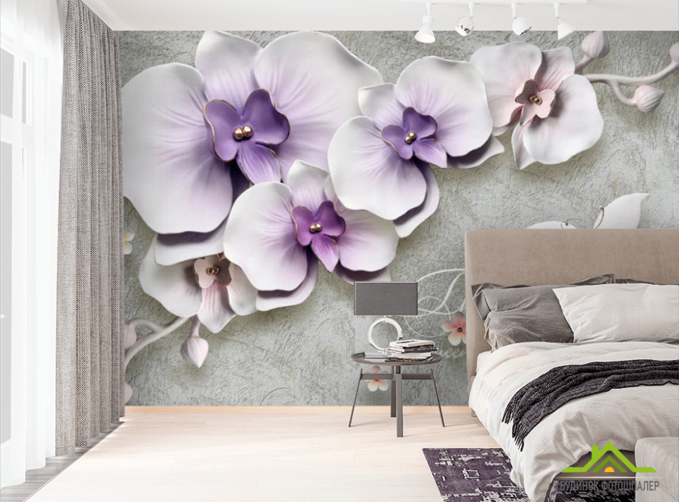 выбрать Фотообои фарфоровые цветы Фотообои разные на стену