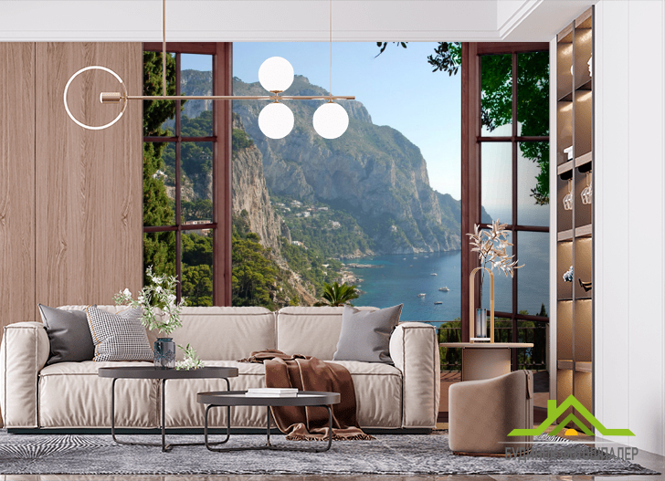 Фотошпалери Чорне море за вікном