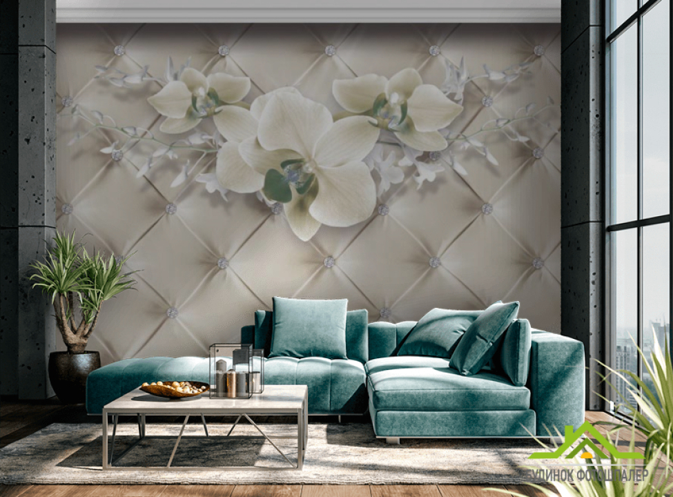 выбрать Фотообои Орхидея Фотообои цветы 3d на стену