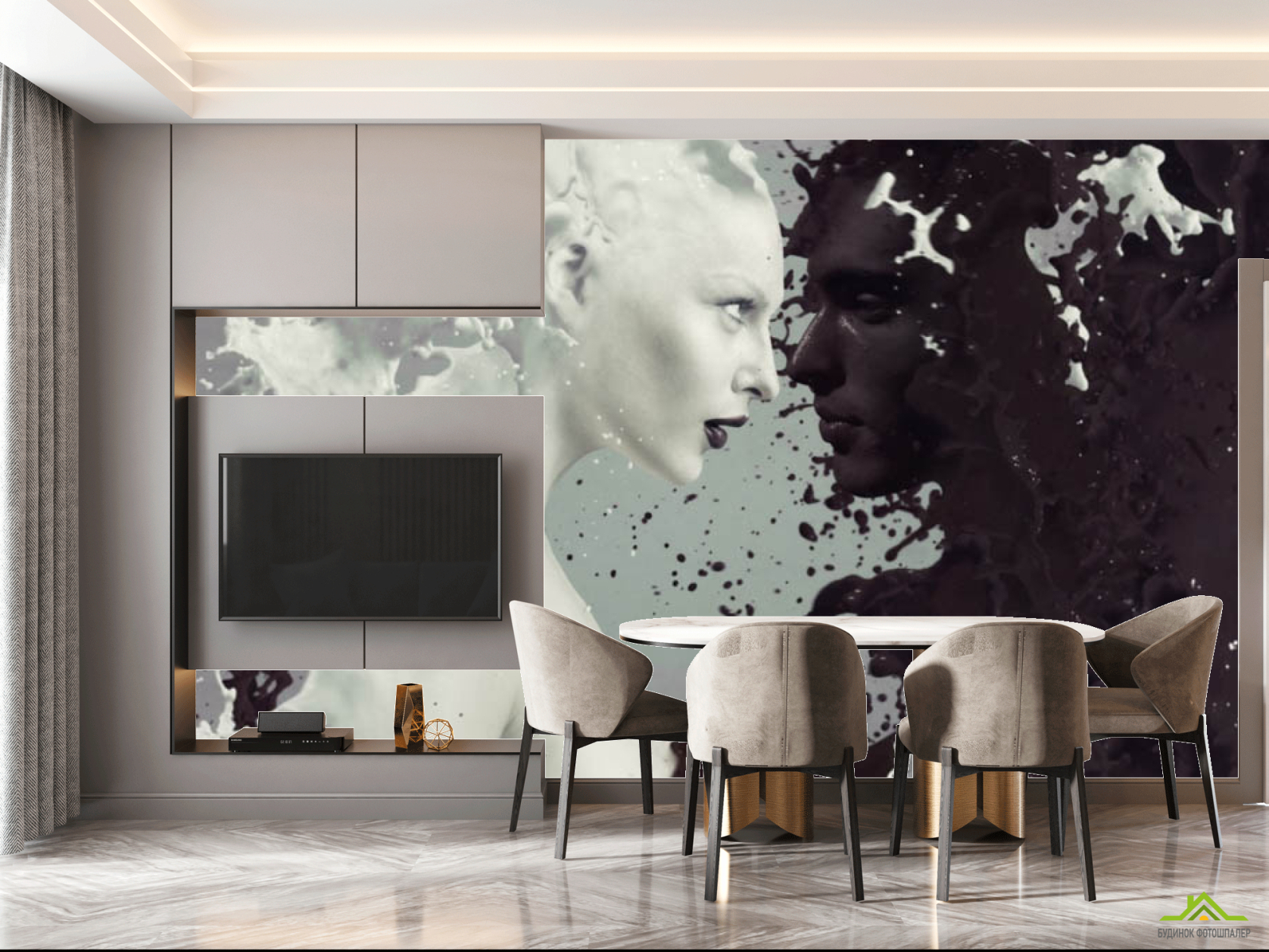 Фотообои Инь янь