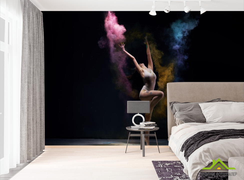 выбрать Фотообои девушка танцор Фотообои Спорт на стену