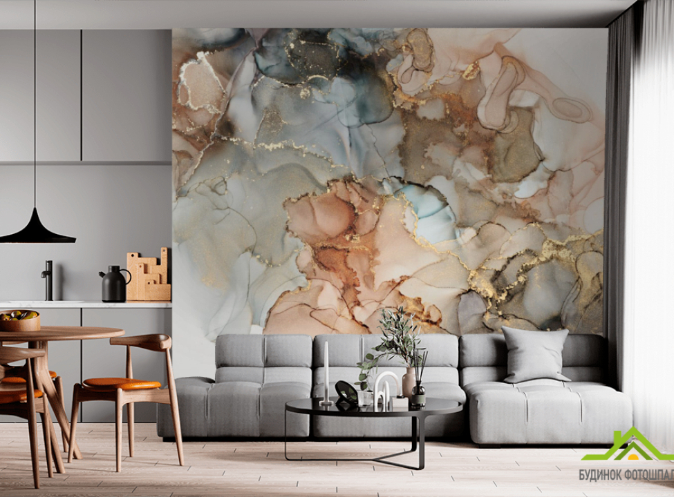 выбрать Фотошпалери золото Коричневий Фотошпалери з позолотою на стіну