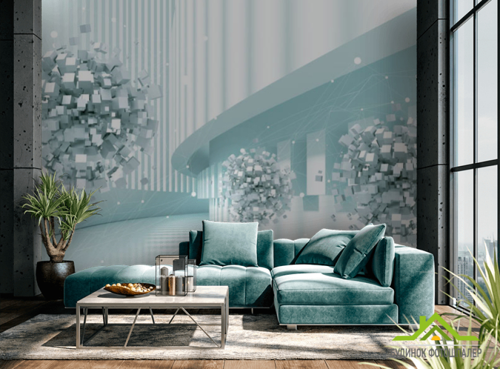 выбрать Фотошпалери 3Д фігури Фотошпалери різні на стіну