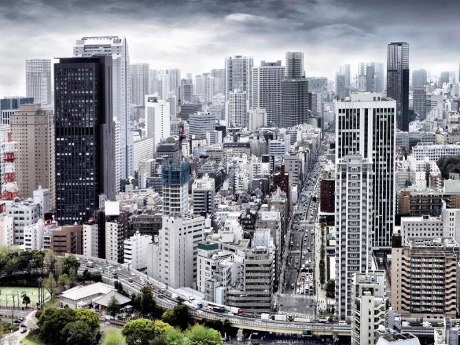 Фотошпалери Шанхай застыл