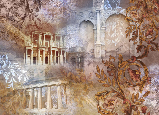 Фотообои Арт колоны