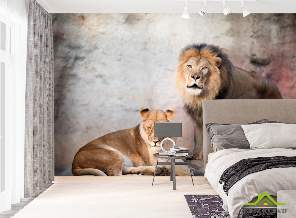 выбрать Фотошпалери Сімейство львів Фотошпалери Леви на стіну