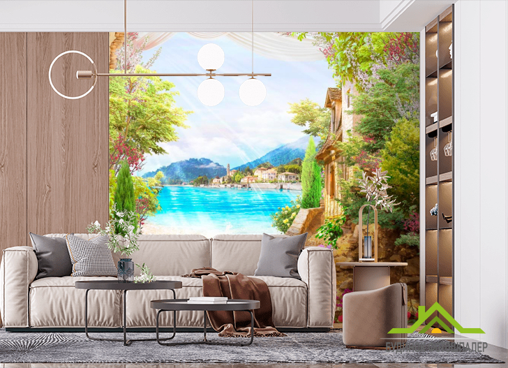 Фотообои Вид на берег моря