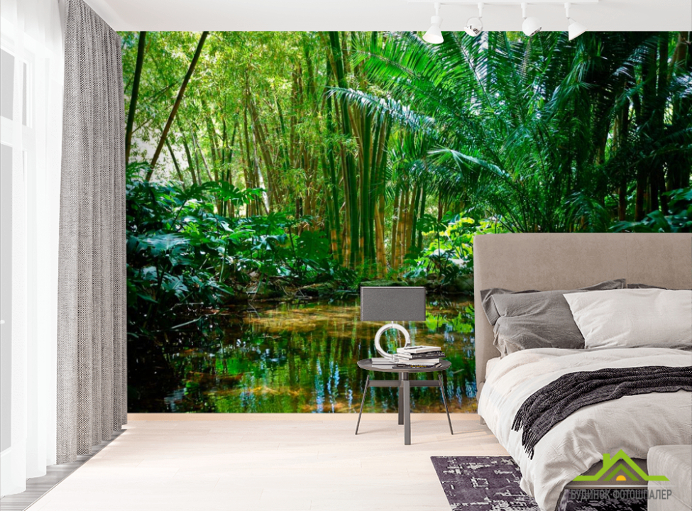 выбрать Фотообои В лесу глубоко Фотообои лес на стену