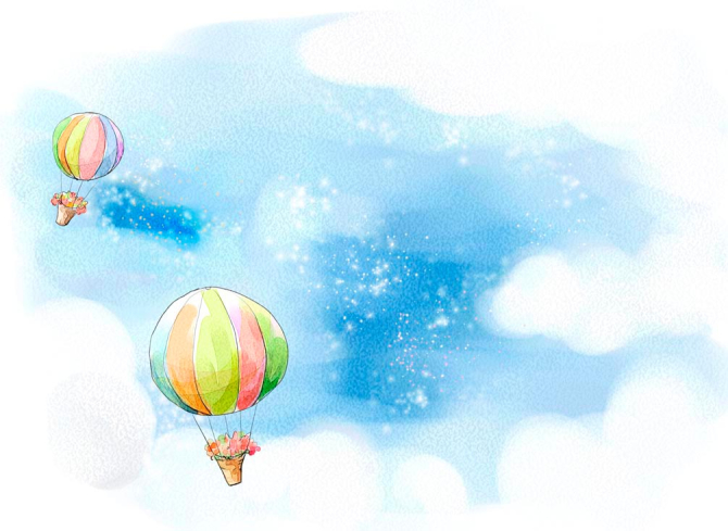 Фотошпалери Повітряні кулі