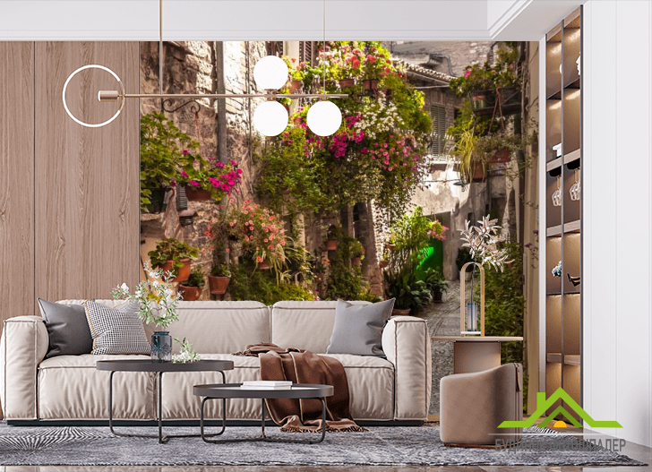 Фотошпалери Зелена вулиця