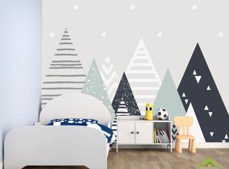 выбрать Фотообои Скандинавские горы Фотообои в детскую на стену