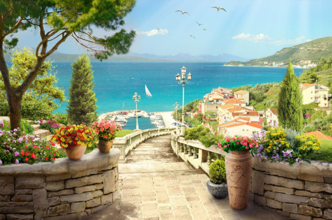 Фотошпалери Фреска