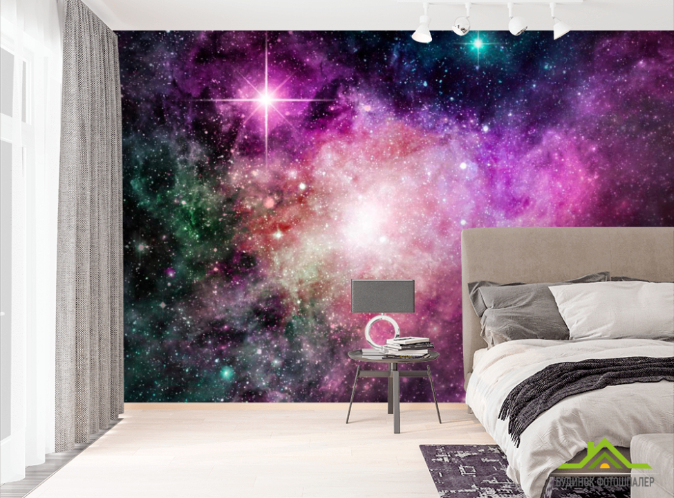 выбрать Фотошпалери Фіолетова туманність Фотошпалери Космос на стіну