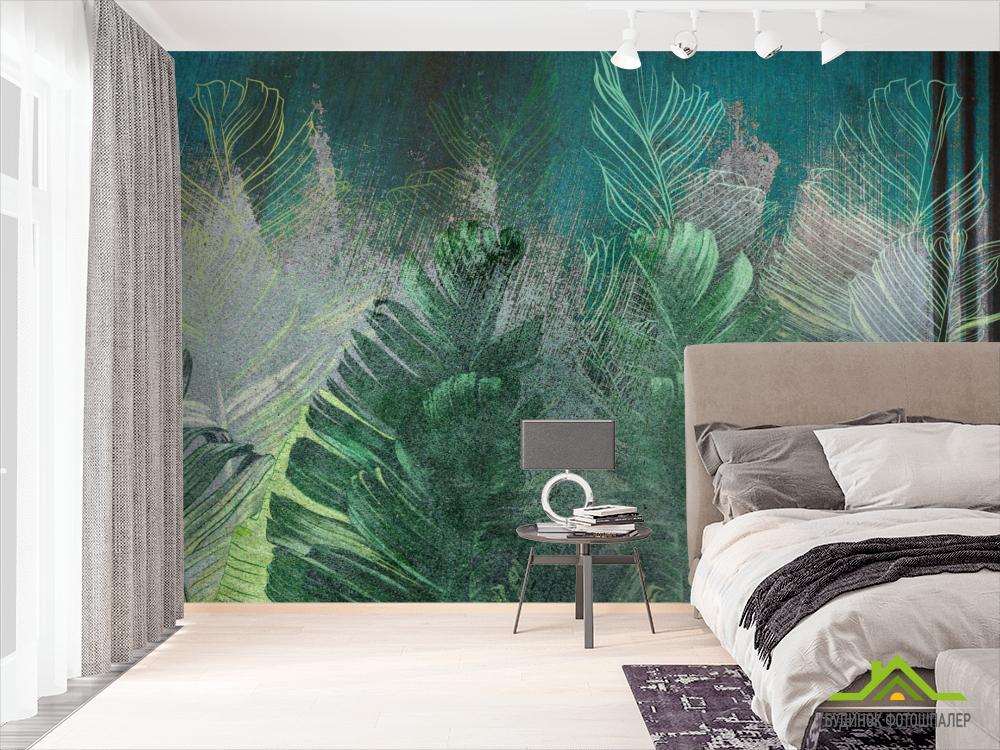 Фотошпалери Тропічні листя