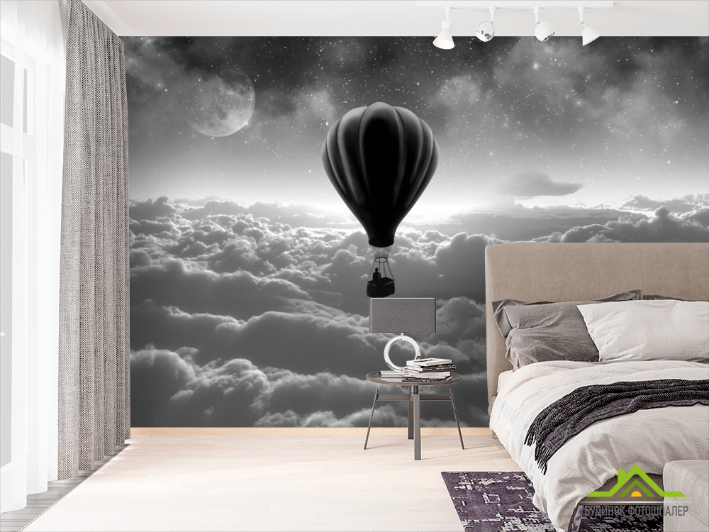 Фотошпалери повітряна куля