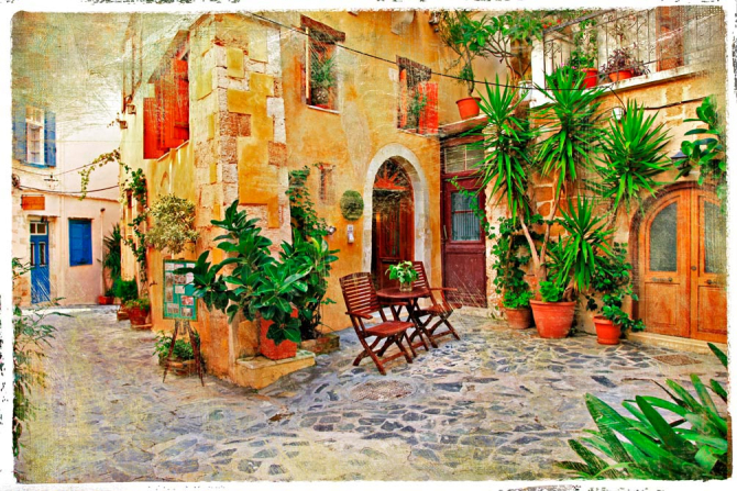 Фотообои Стары город