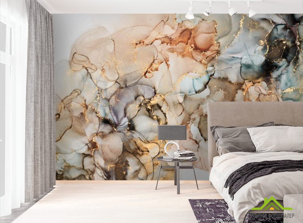 выбрать Фотошпалери Різнокольоровий fluid art Фотошпалери Fluid art на стіну