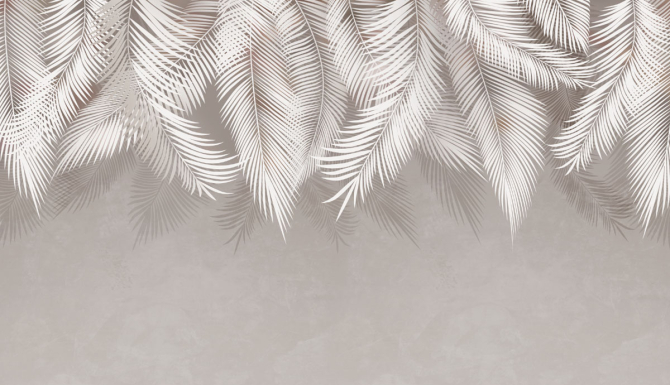 Фотошпалери тропічні листя