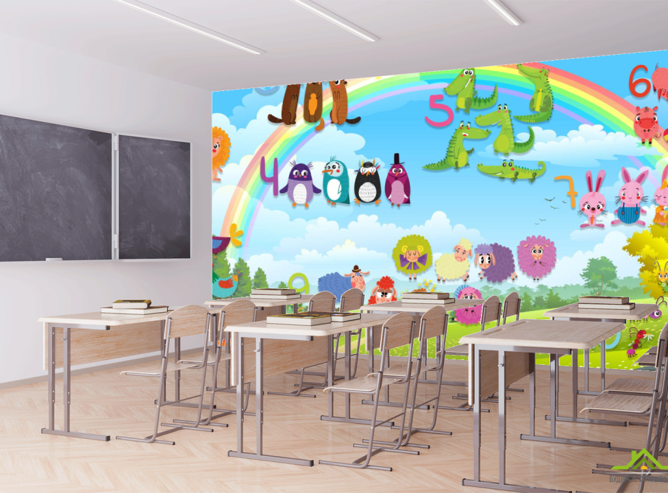 выбрать Фотошпалери Для молодших класів Фотошпалери для школи на стіну