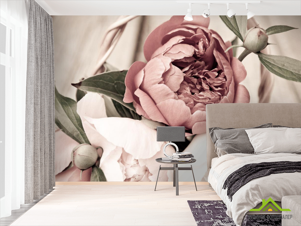 Фотошпалери великі піони