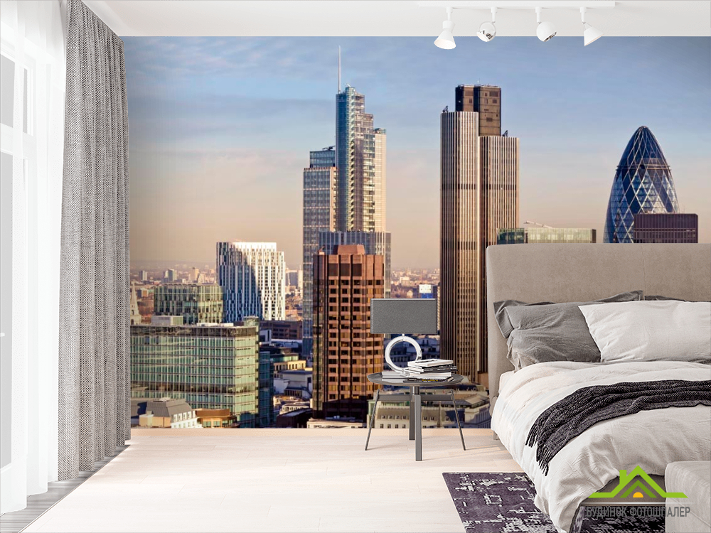 Фотообои Стеклянные высотки