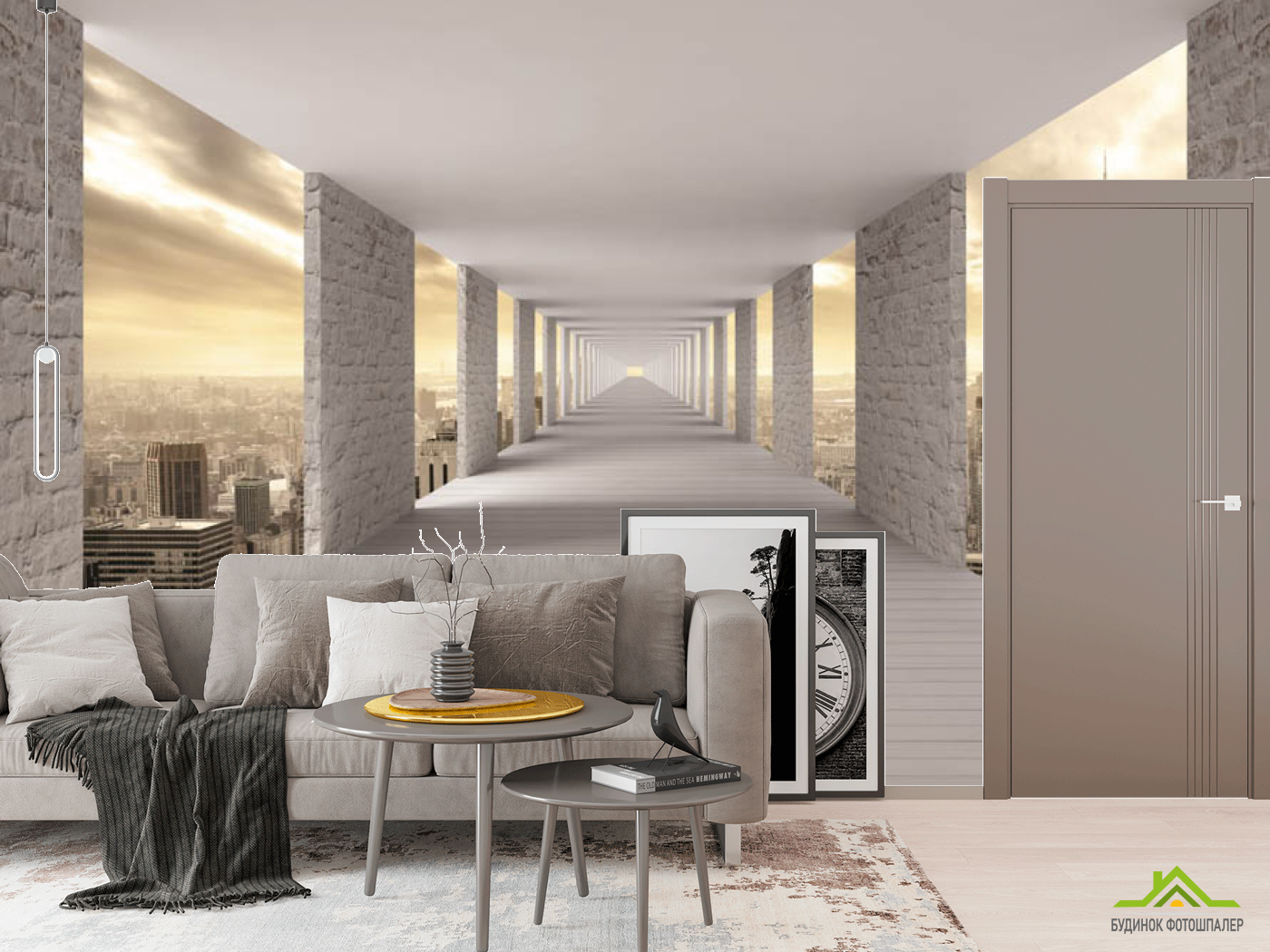 Фотообои Тоннель 3д