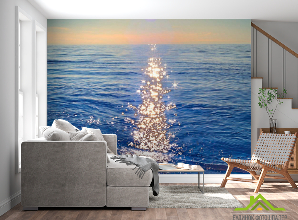 выбрать Фотообои Блики солнца Фотообои Море на стену