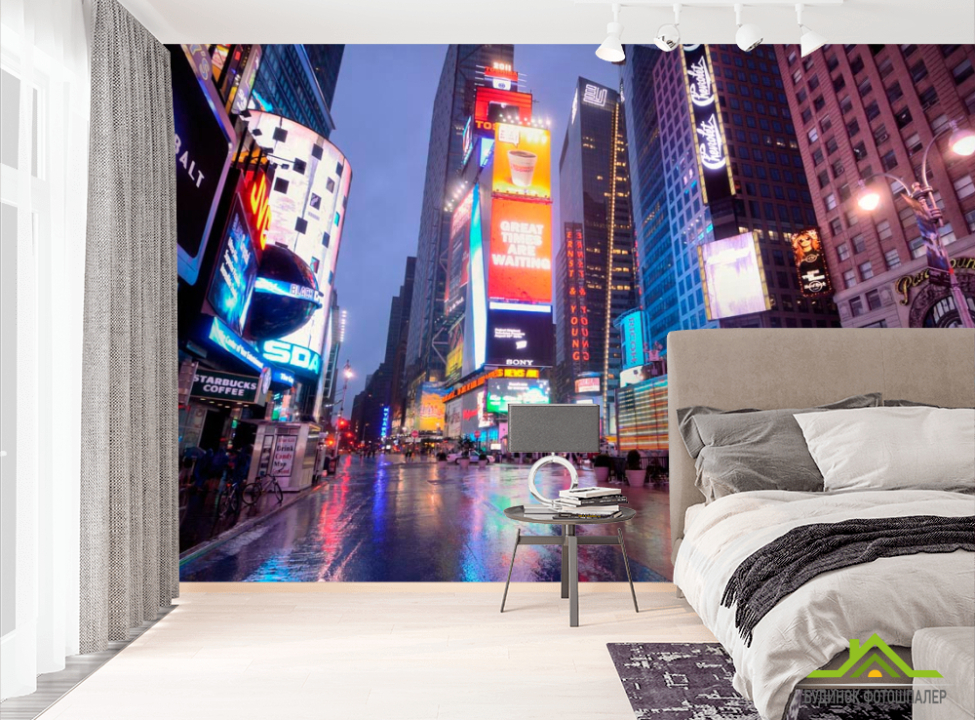 выбрать Фотообои Уснувшая улочка Фотообои Современный город на стену