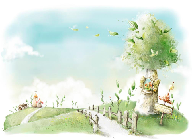 Фотошпалери Вуличка до церкви