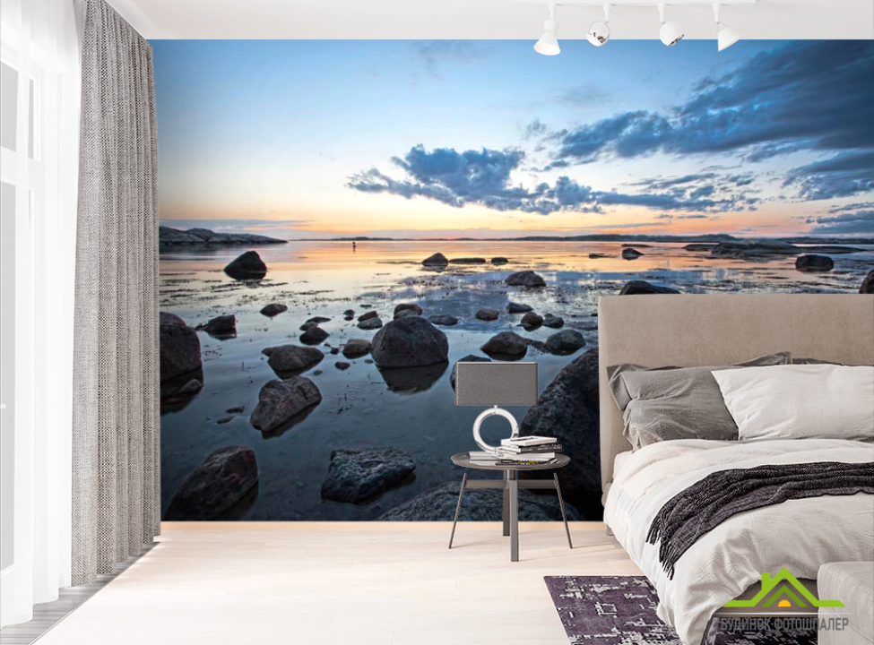выбрать Фотошпалери Камені, небо, захід сонця Фотошпалери Природа на стіну