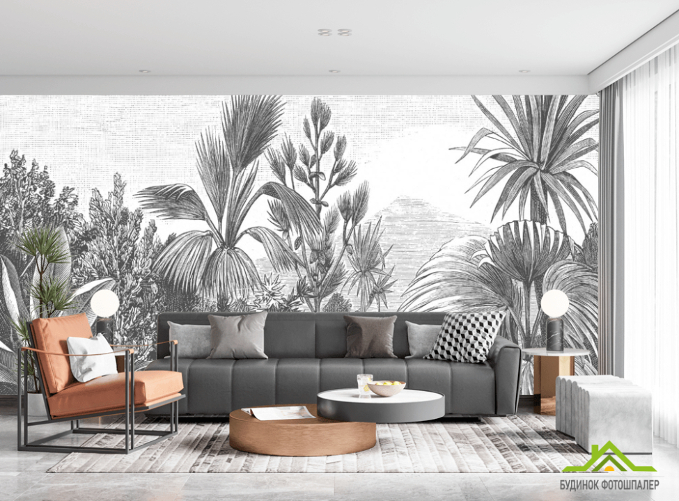 выбрать Фотошпалери тропіки гравюра Ексклюзивні фотошпалери на стіну