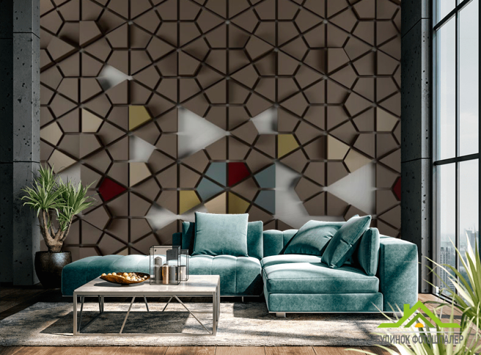 выбрать Фотошпалери геометрія Фотошпалери різні на стіну