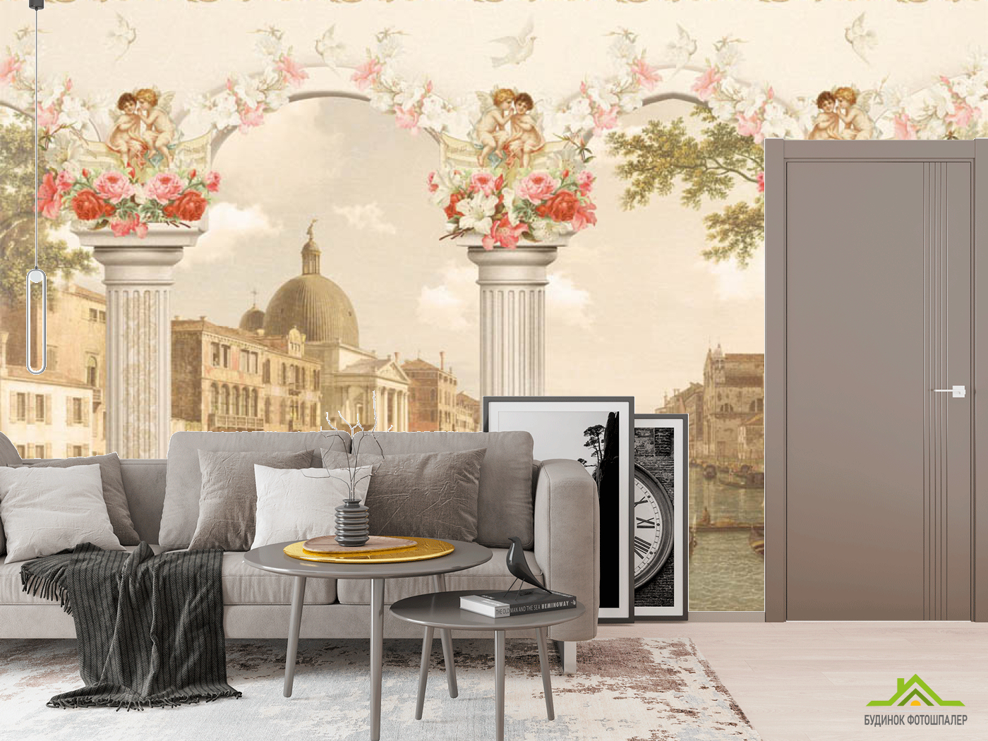 Фотошпалери старовинна фреска