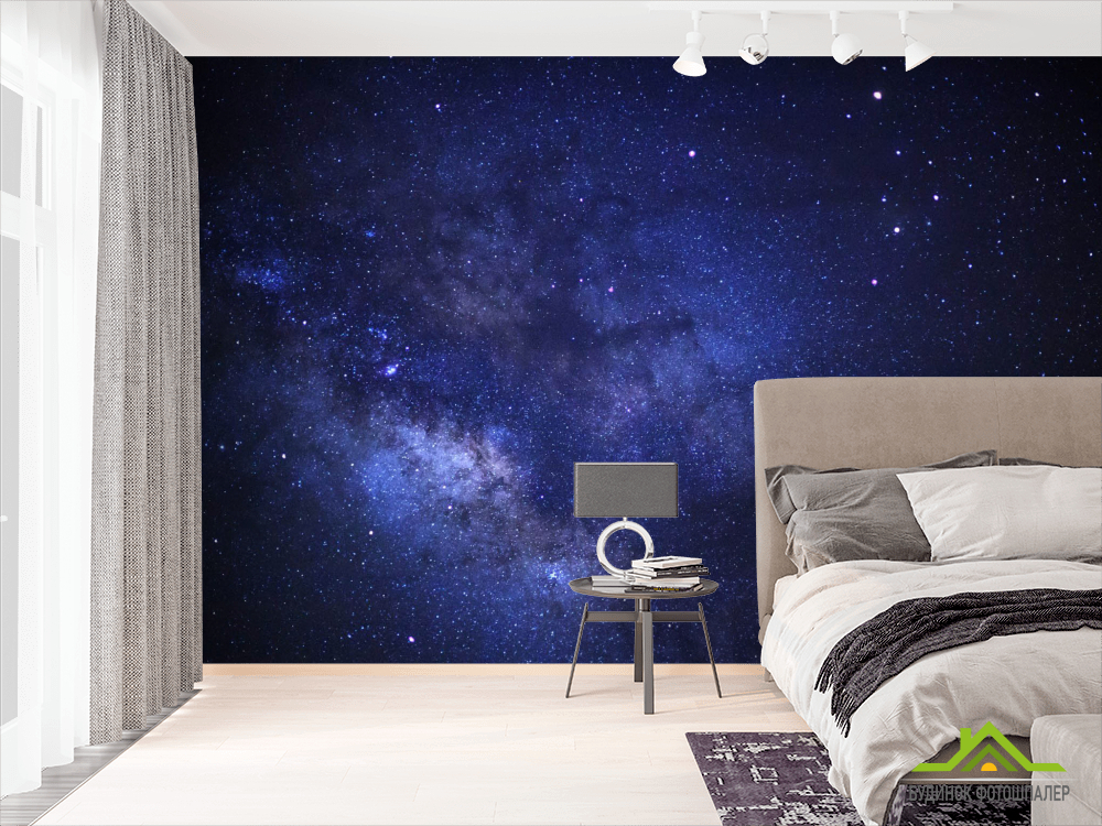 Фотошпалери нічне зоряне небо