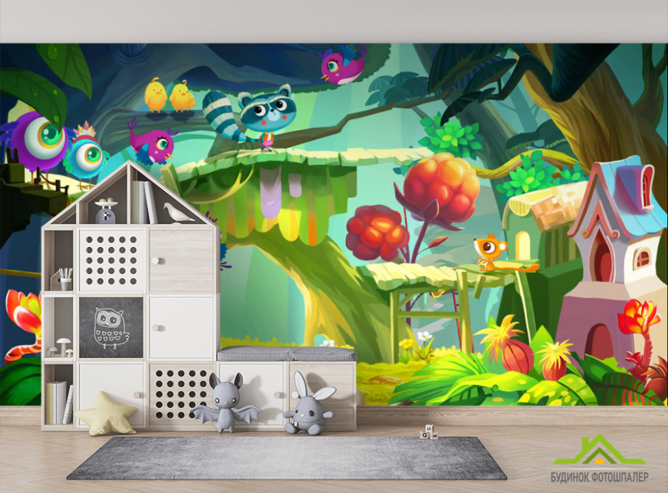 выбрать Фотообои Сказочный лес Фотообои в детскую на стену