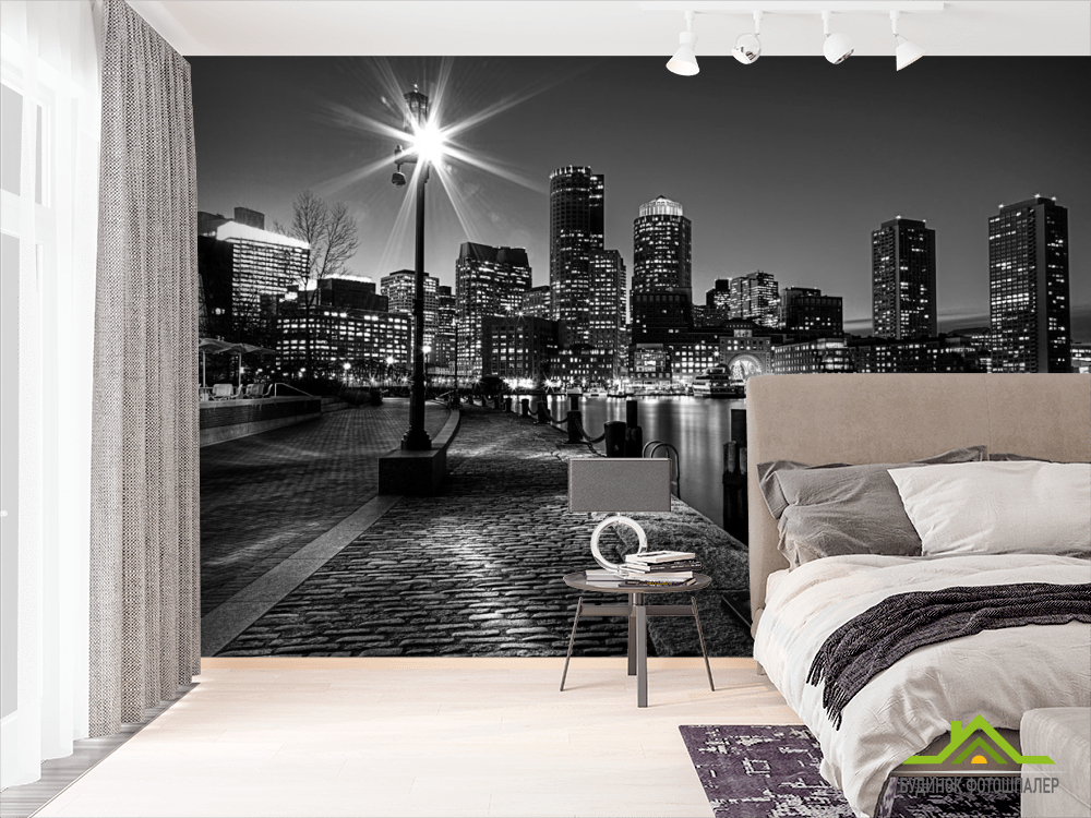 Фотошпалери нічна набережна