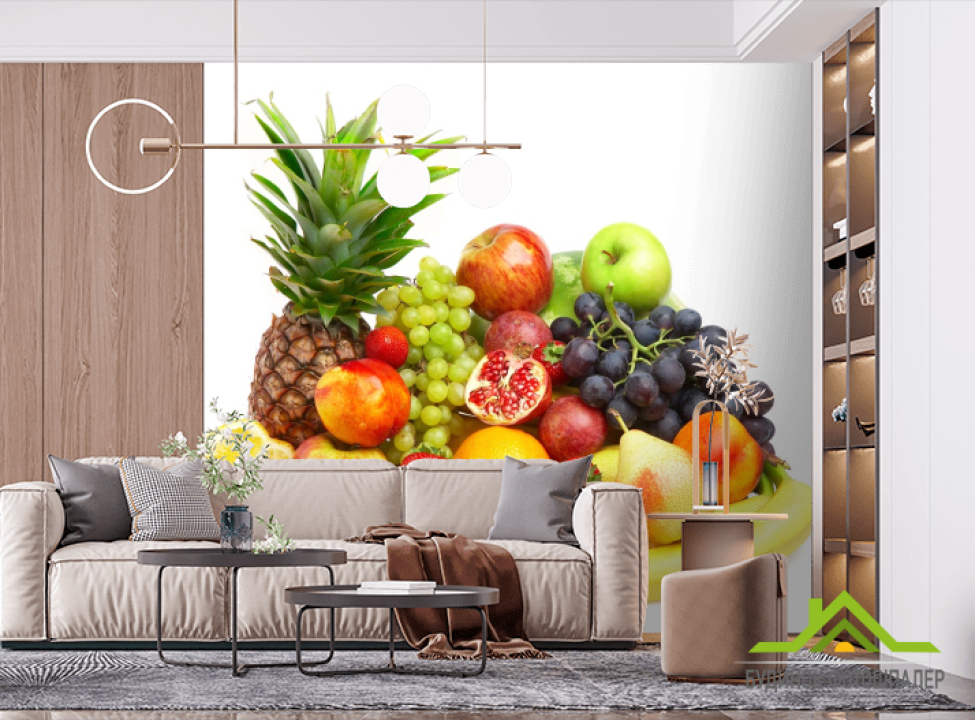выбрать Фотообои куча фруктов Фотообои Еда и напитки на стену