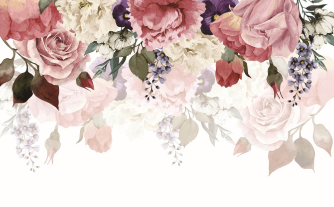 Фотообои Цветочное ассорти