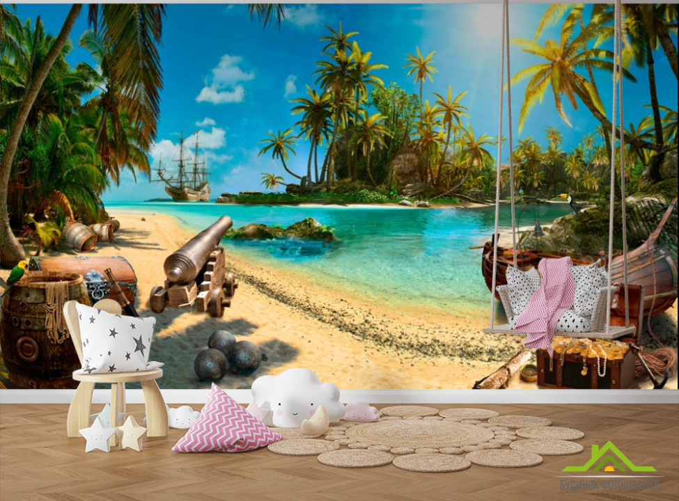 выбрать Фотообои Берег Фотообои пираты на стену