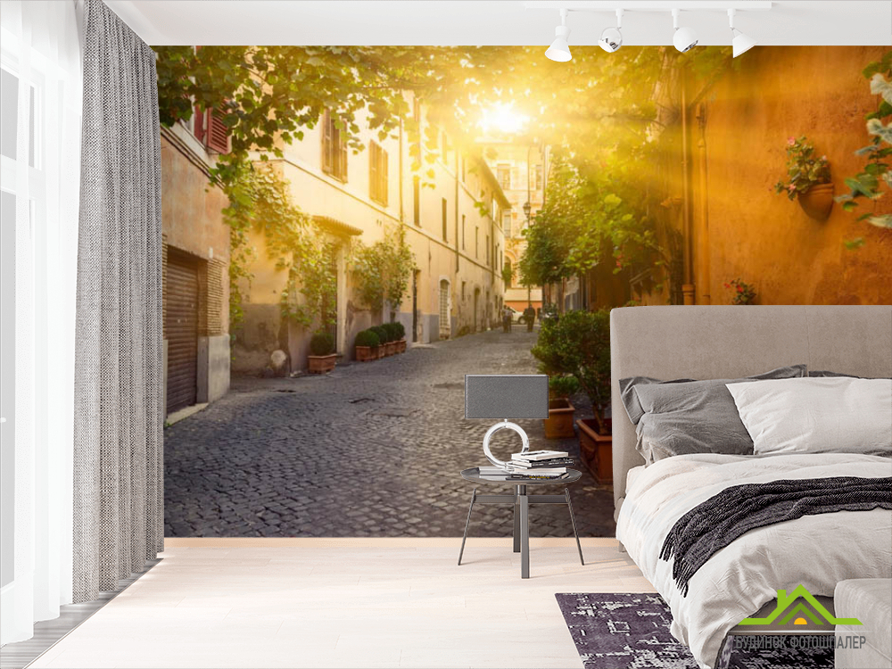 Фотообои улочка