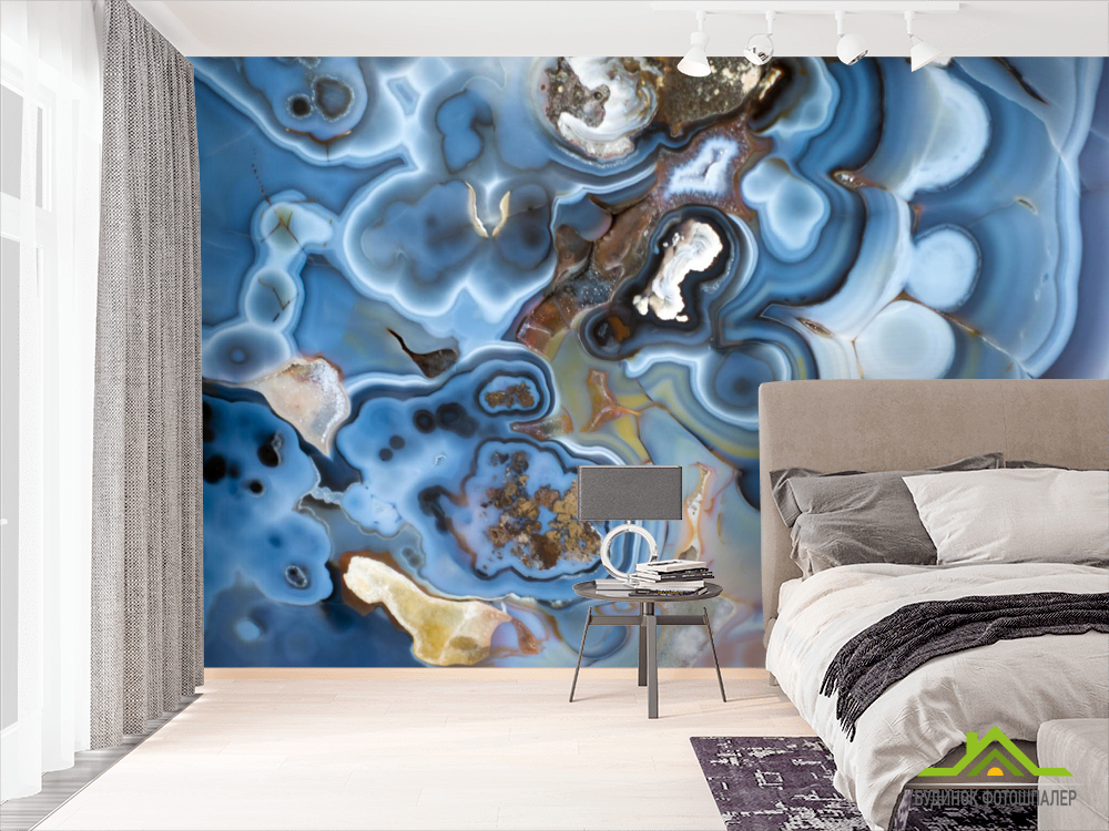 Фотошпалери яскравий мармур