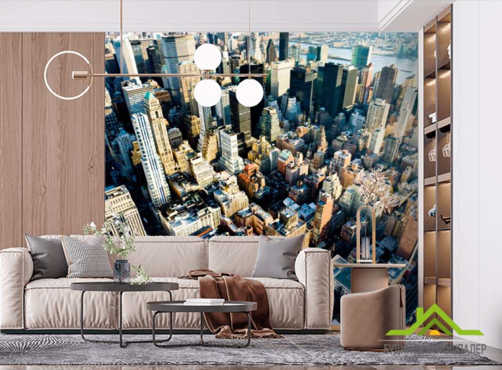 выбрать Фотошпалери Місто Нью-Йорк з висоти Фотошпалери Місто на стіну
