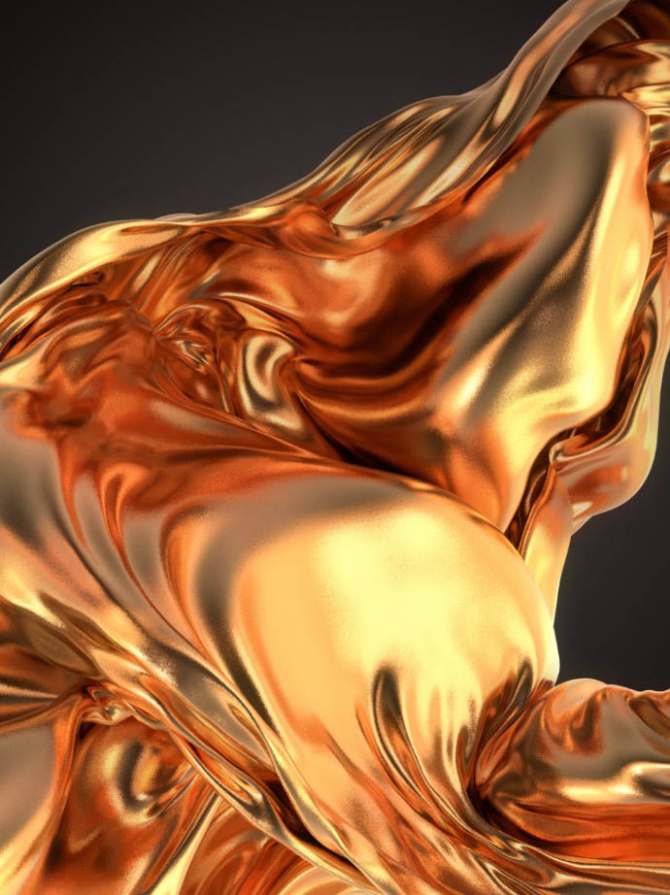 Фотошпалери Золота абстракція