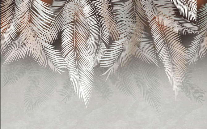 Фотошпалери Листя для інтер'єру