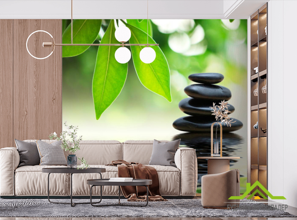 выбрать Фотошпалери Зелень, вода, каміння Фотошпалери Квіти на стіну