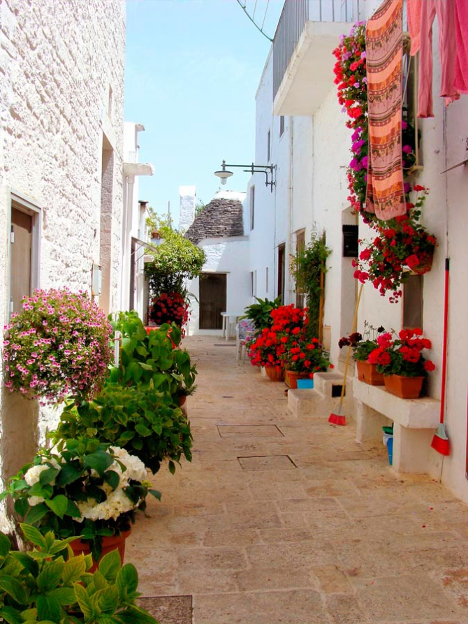 Фотошпалери Італійський дворик